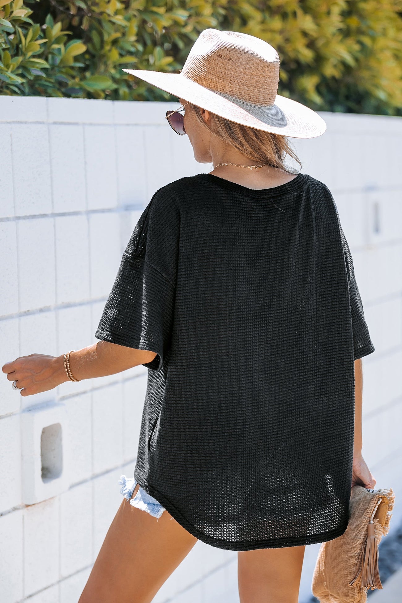Short Sleeve V-Neck Tee