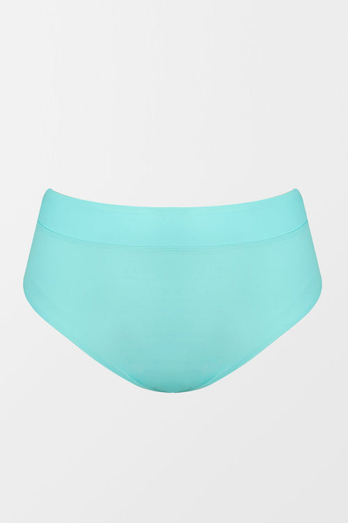 Aqua Splash High Waist Plus Size Bikini Bottoms