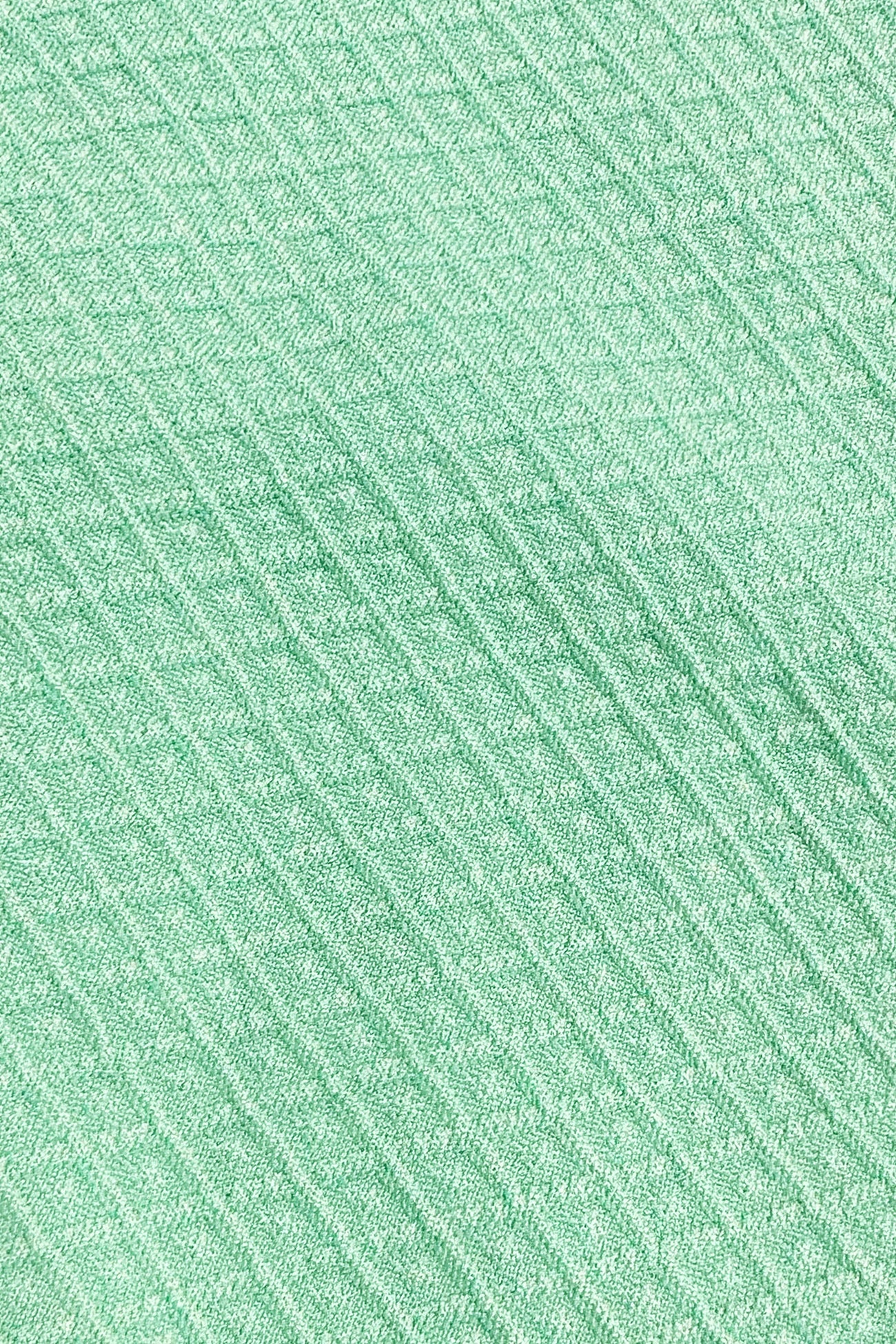 Textured Neptune Green Plunge Tie Back One Piece Swimsuit