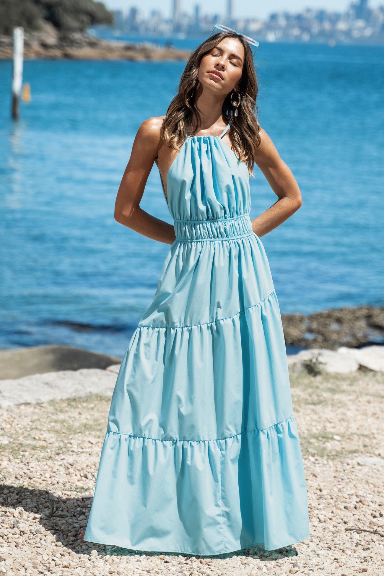 Smocked Cami Maxi Dress