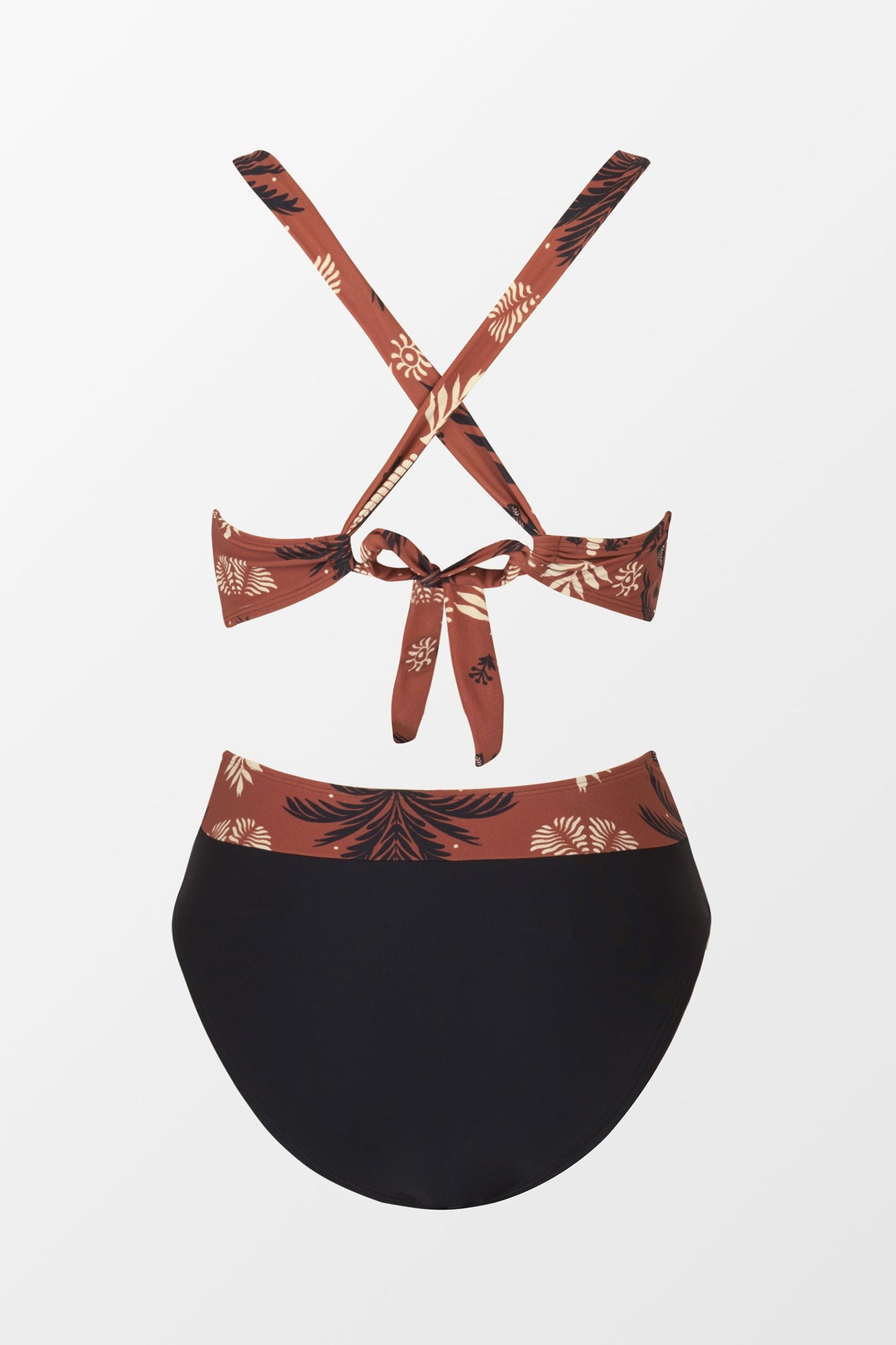 Keep Palm Plunge Cutout Cheeky One Piece Swimsuit