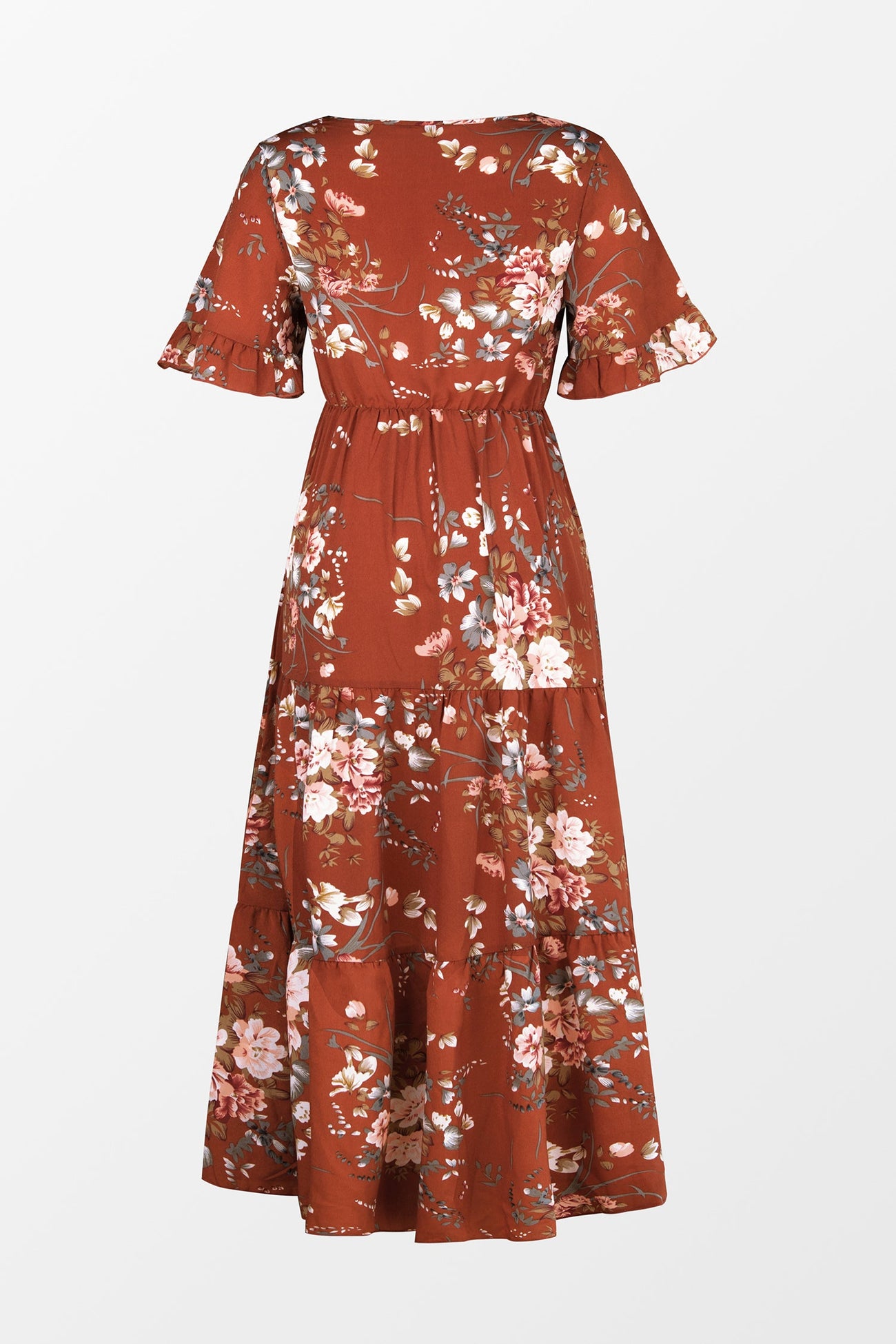 Devotion Belted Floral Print Dress