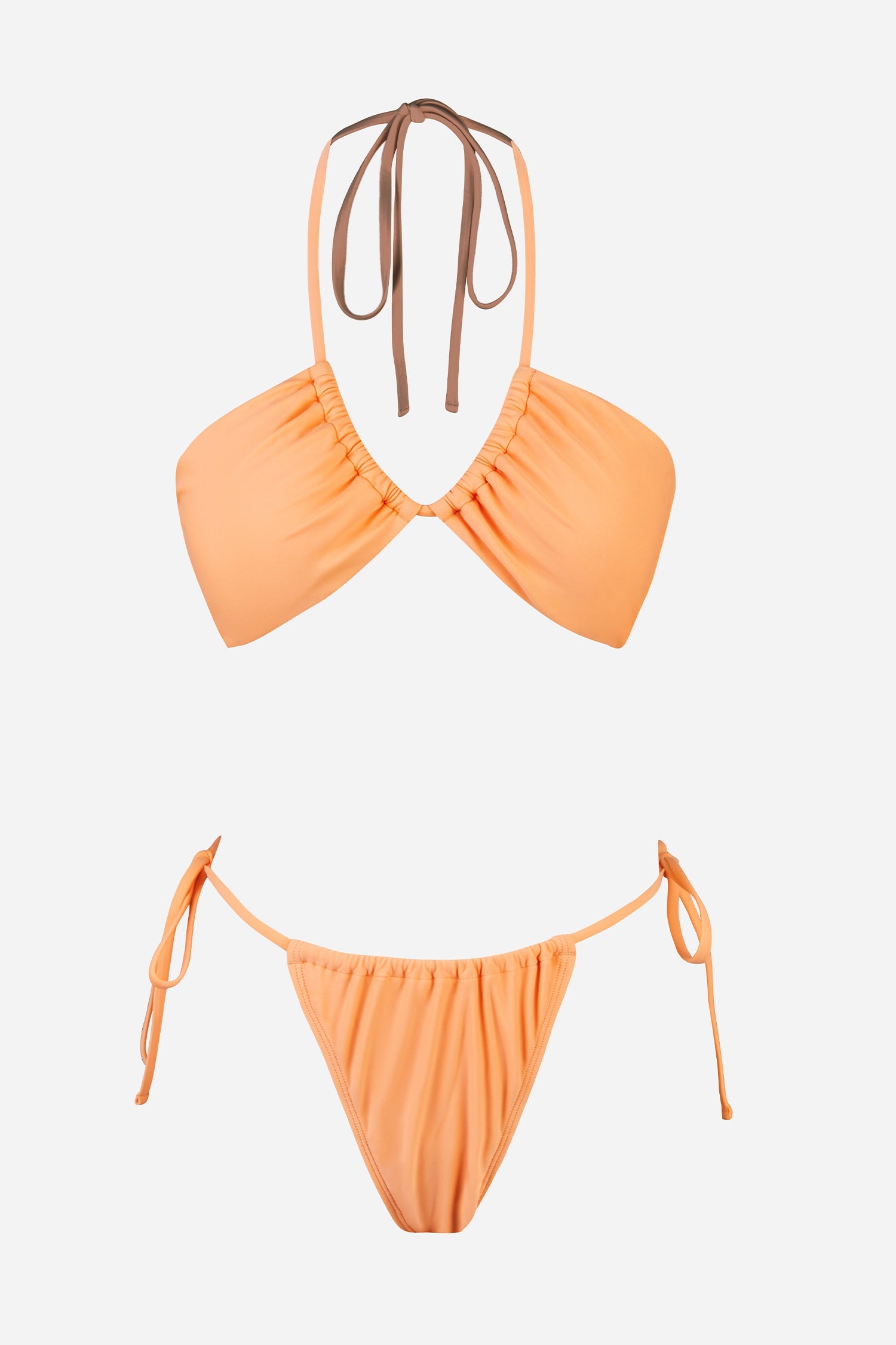 X STASSIE Oasis Tunneled Top & Extra Cheeky String Bikini Set