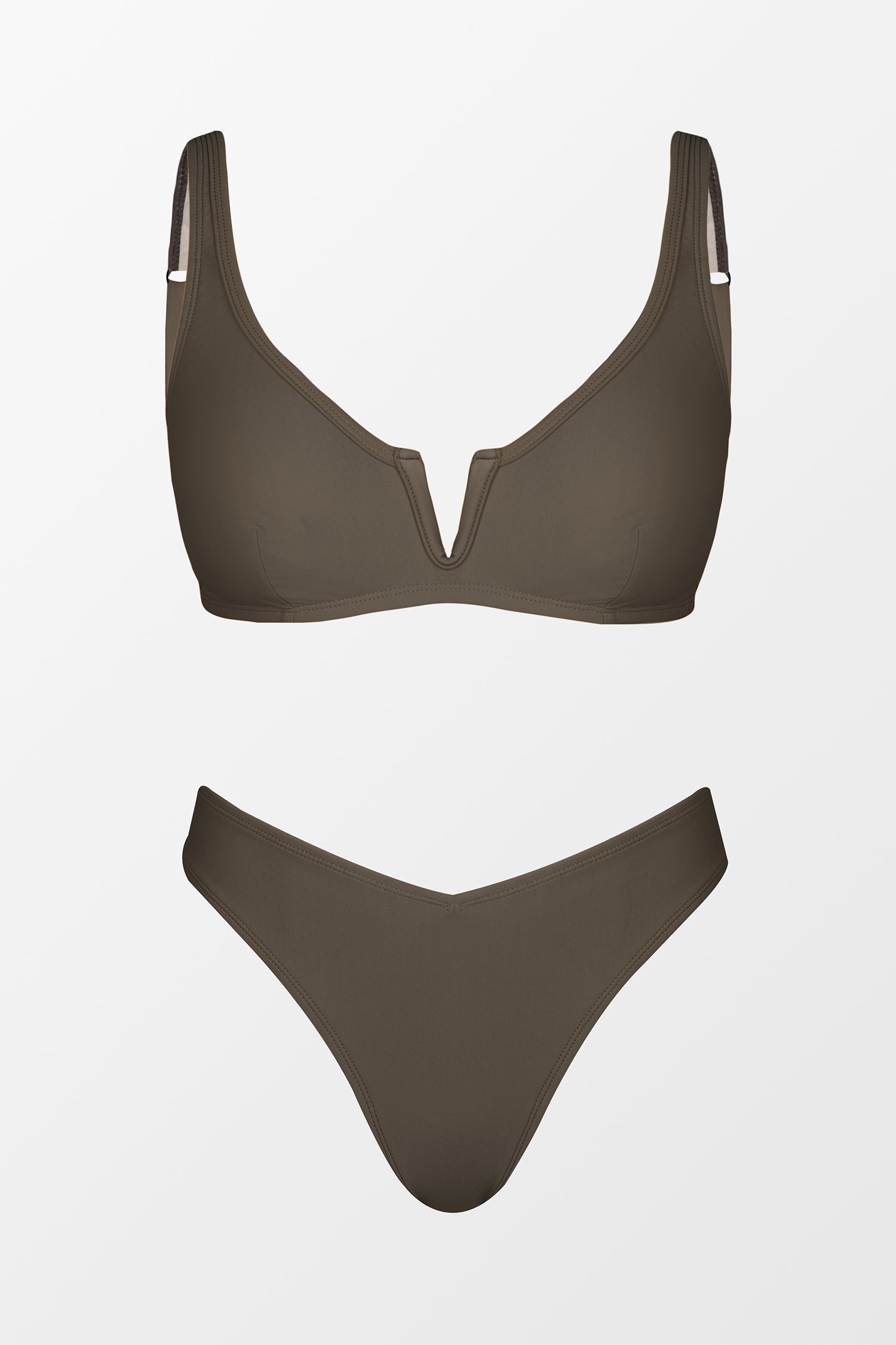 X STASSIE Oasis V-Wire Bralette & V-Cut Cheeky Bikini Set