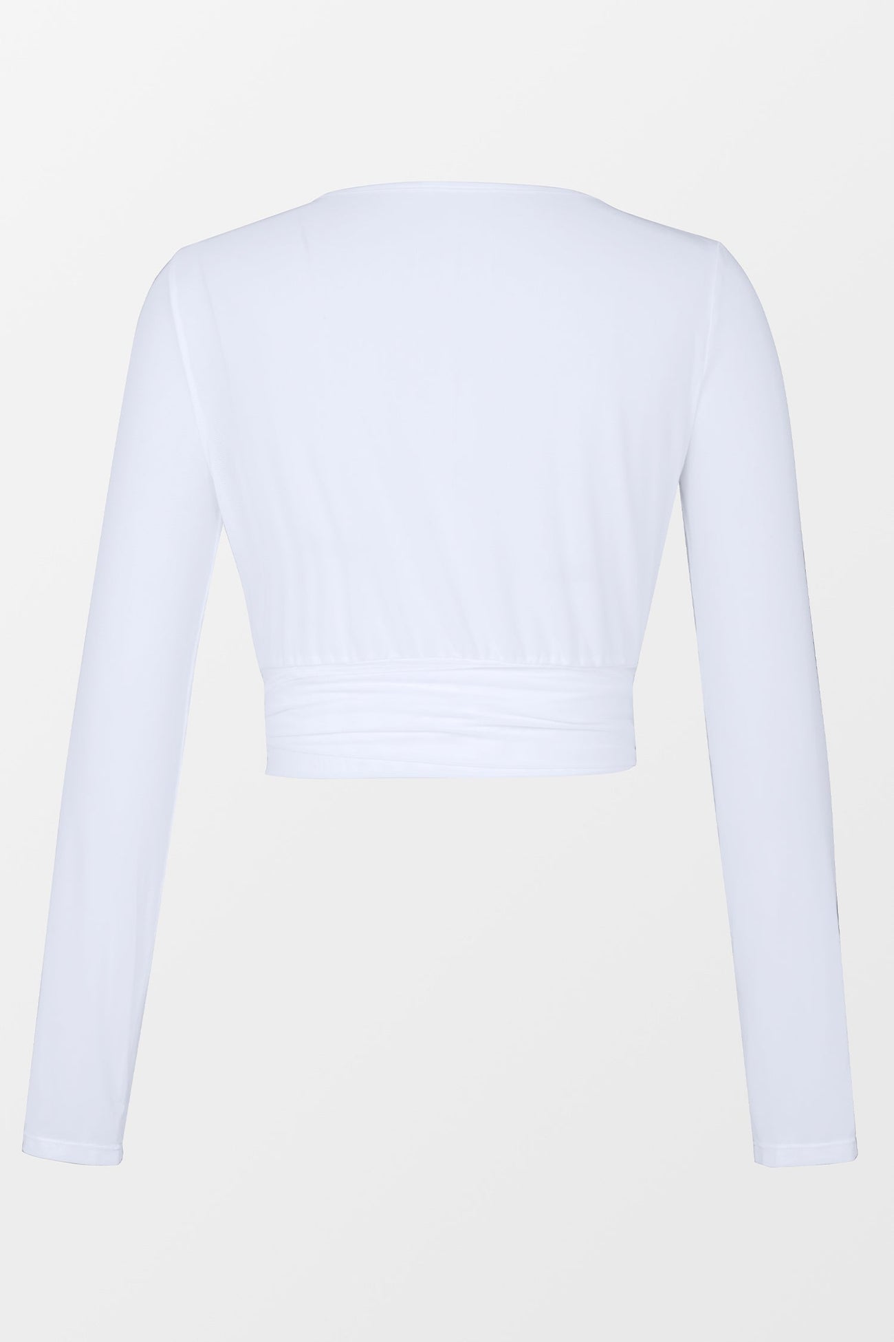 X STASSIE Escape Mesh Tie Cover-Up Top