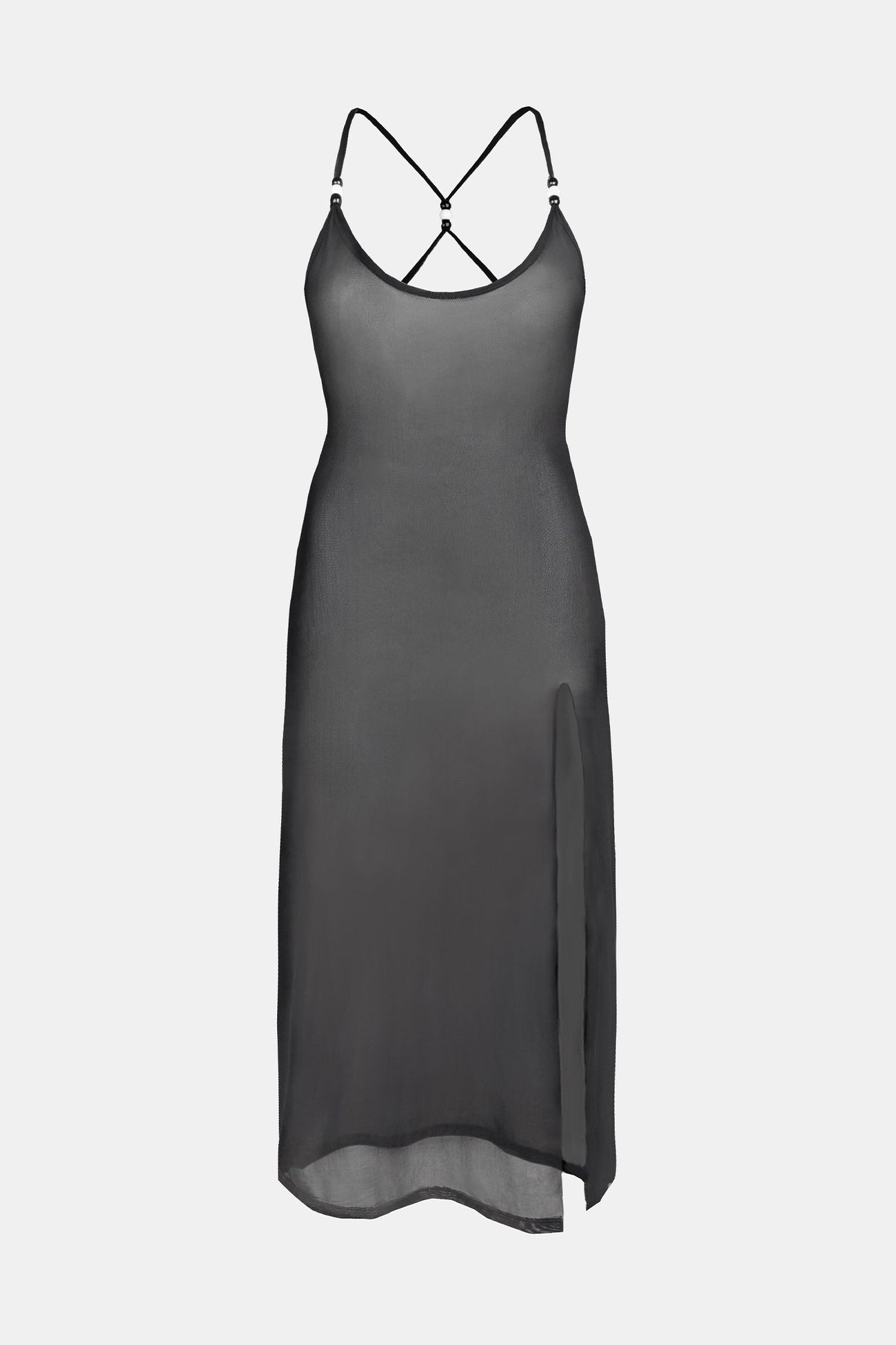 X STASSIE Paradise Cross Back Cover-Up Dress