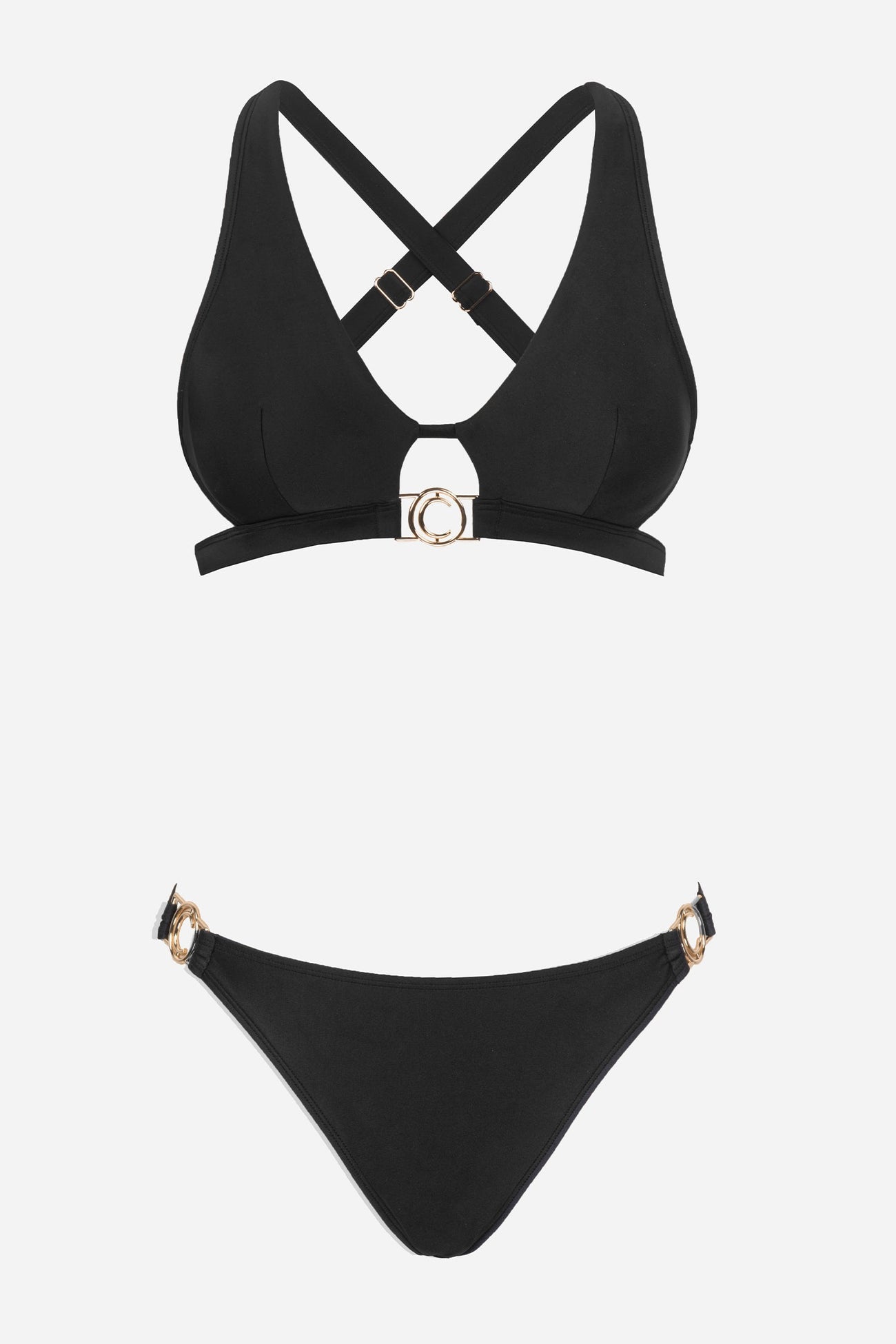 Colombia Coast Logo Décor Top & Ultra Cheeky Bikini Set