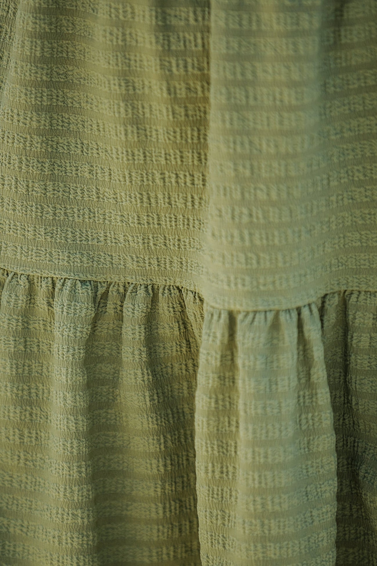 Smocked Tie Strap Mini Dress